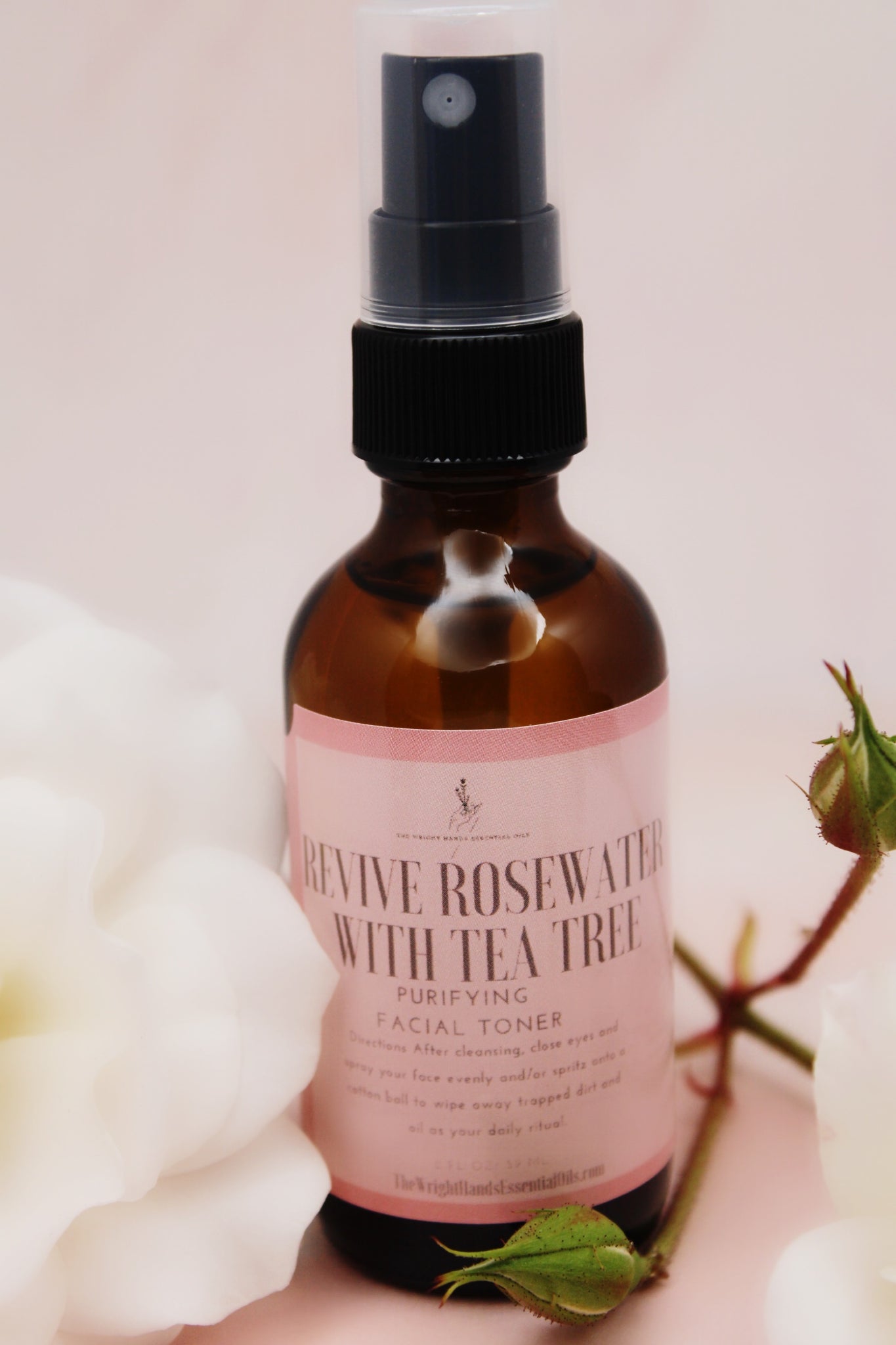 REVIVE ROSEWATER WITH TEA TREE - Purifying Facial Toner