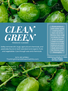 CLEAN GREEN - Produce Cleaner