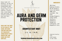 Load image into Gallery viewer, AURA AND GERM PROTECTION  - disinfectant mist
